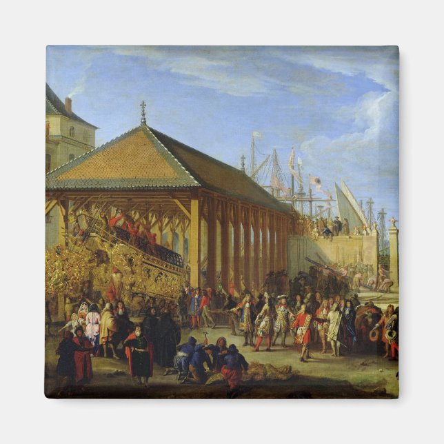 Imán Jean-Baptiste Colbert Marquis de Seignelay (Frente)