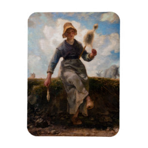Imán Jean-Francois Millet - El Chica Spinner