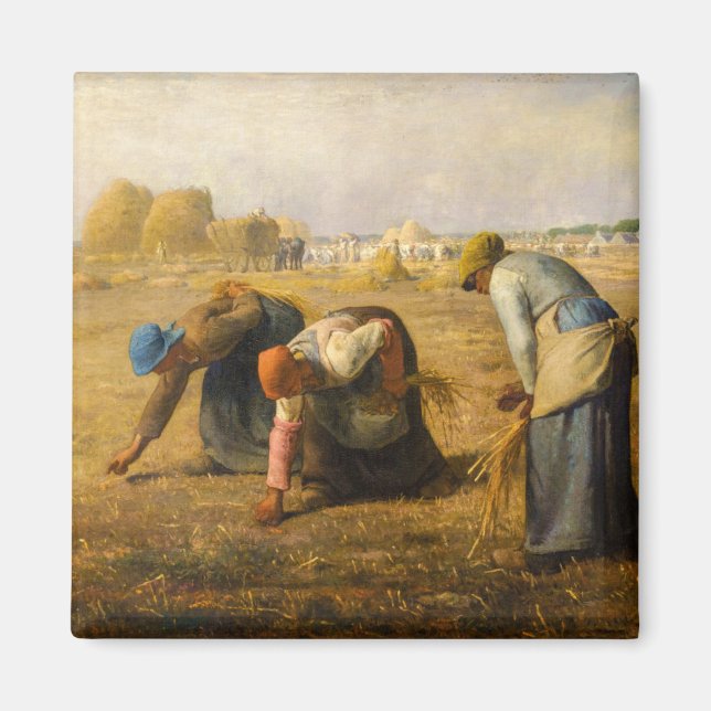 Imán Jean-Francois Millet - The Gleaners (Frente)