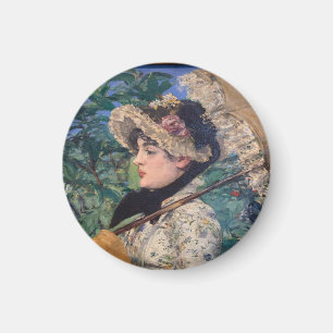 Imán Jeanne (Primavera) De Édouard Manet