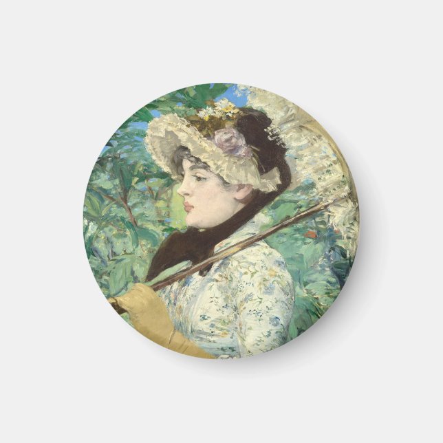 Imán Jeanne (primavera) Edouard Manet (Frente)