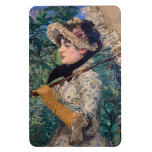 Imán Jeanne (Primavera) Por Édouard Manet