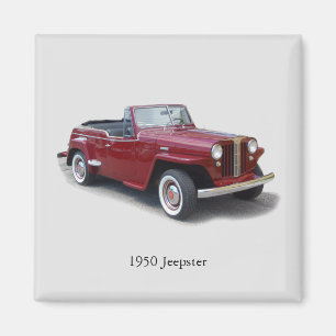 imán Jeepster de 1950