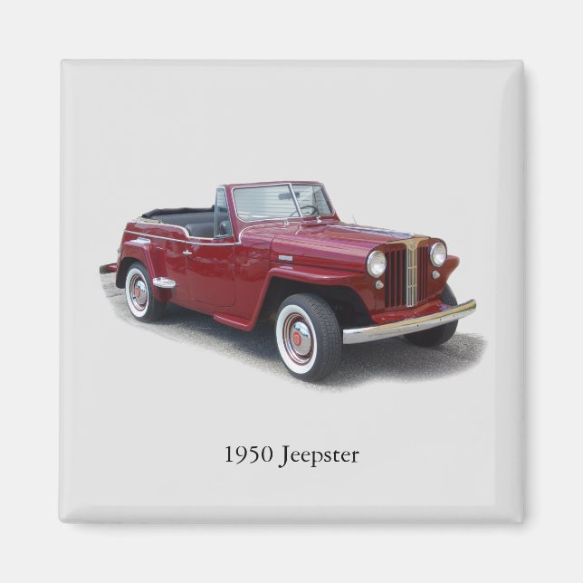 imán Jeepster de 1950 (Frente)