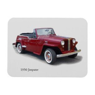 imán Jeepster de 1950