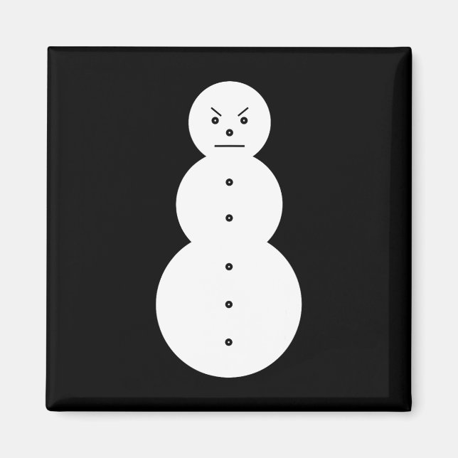 Imán Jeezy Snowman - Hiphop Angry Snowman Jeezy Christm (Frente)