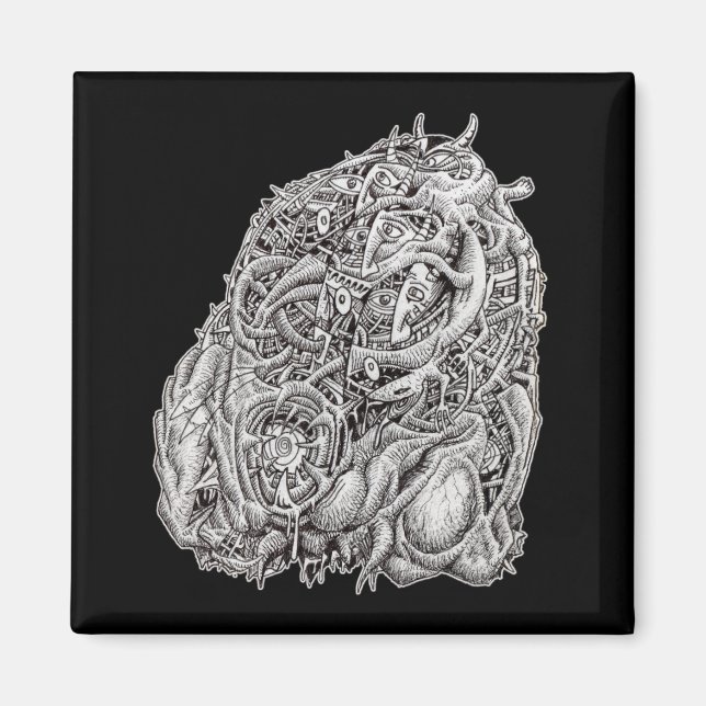 Imán Jefe Cosmográfico por Brian Benson, Magnet (Frente)