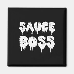 Imán Jefe de Salsa Chef Bbq Cocina Comida Humorística 