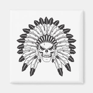 Imán Jefe de Skull Indian