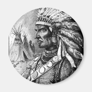 Imán Jefe indio americano