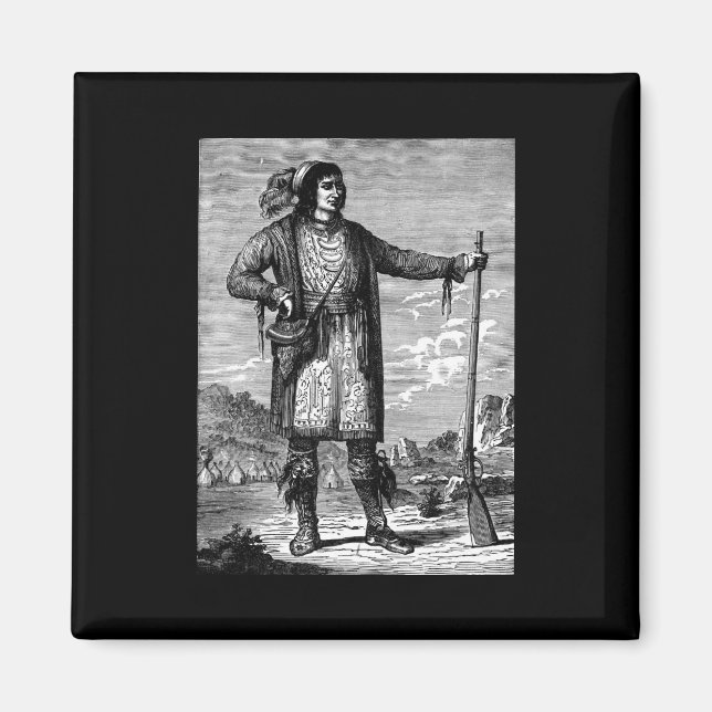 Imán Jefe indio americano (Frente)