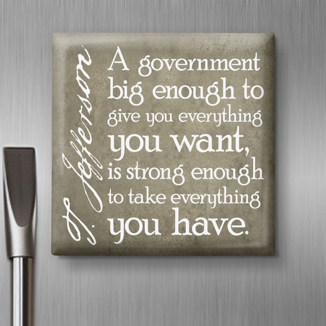 Imán JEFFERSON: Cuidado con el gran gobierno (Magnet)