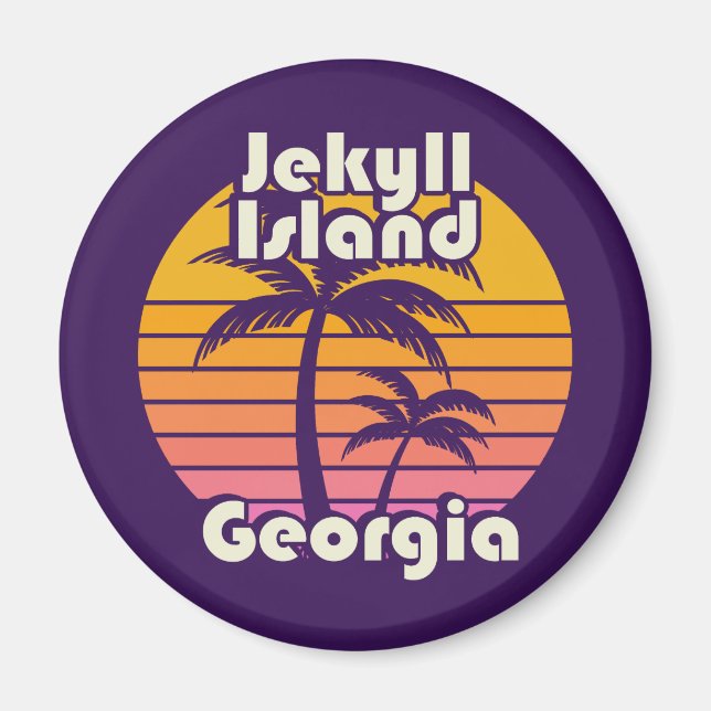 Imán Jekyll Island Beach Georgia (Frente)
