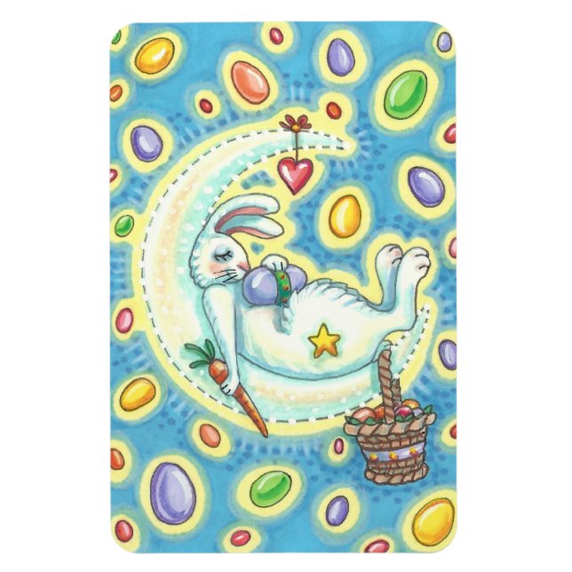 Imán JELLY BEAN SUEÑS EASTER BUNNY MAGNET Rectangle Lg (Vertical)