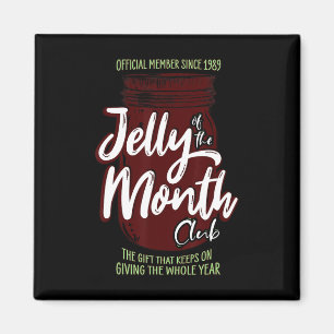 Imán Jelly Of Month Club Diversión Hombres Y Mujeres Ch