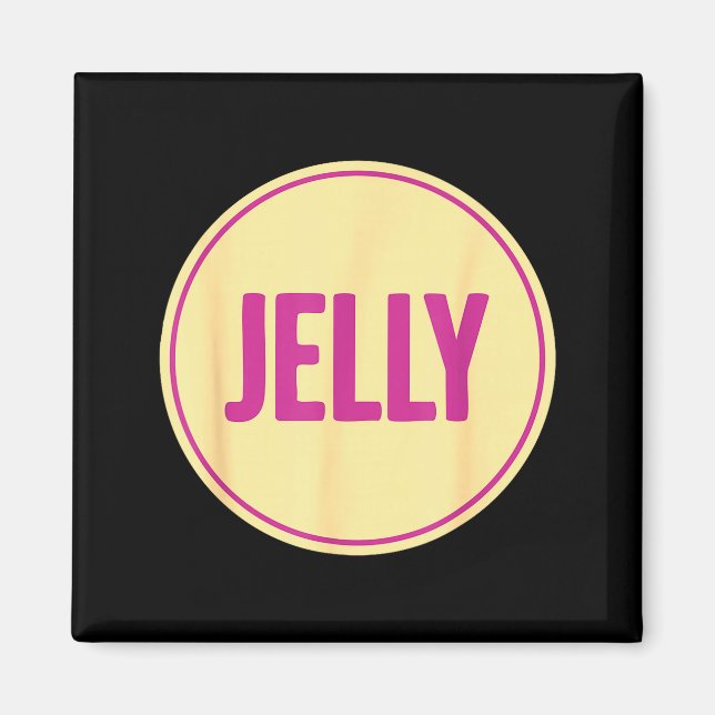 Imán Jelly Shirt Adult Men Women Kids Peanut Butter Cos (Frente)