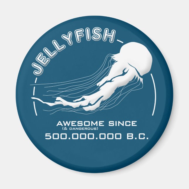 Imán Jellyfish Fusil vivo (Frente)