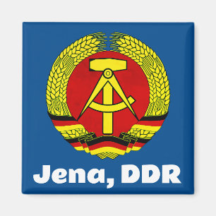 Imán Jena, DDR, Jena, Alemania (República Democrática A
