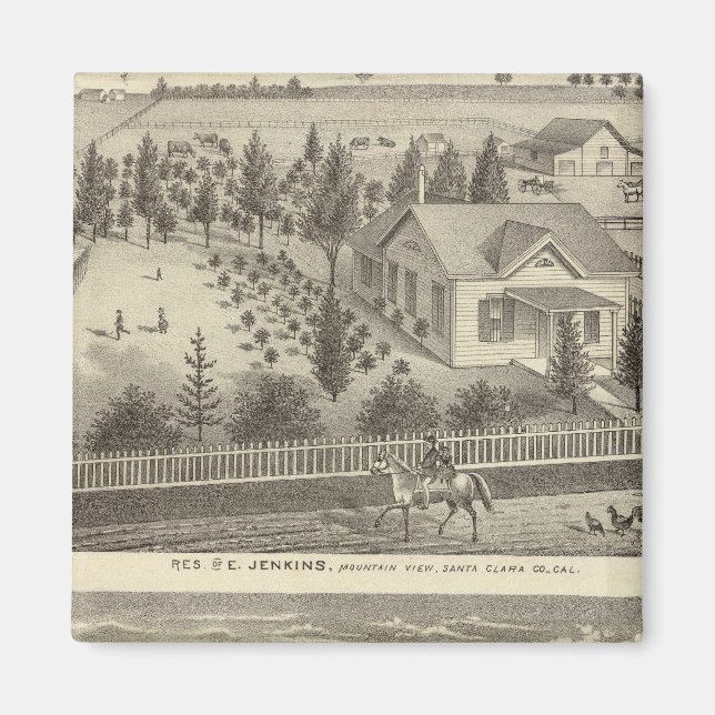 Imán Jenkins, residencias Snyder (Frente)