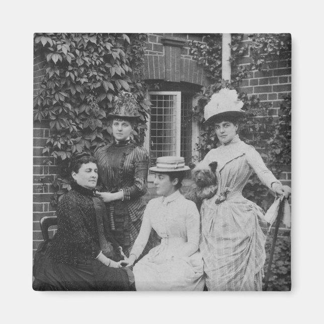 Imán Jennie Jerome, más tarde Lady Randolph Churchill (Frente)