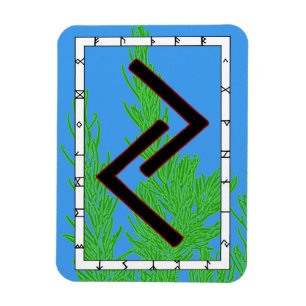 Imán Jera Viking Rune Magnet - Cosecha!
