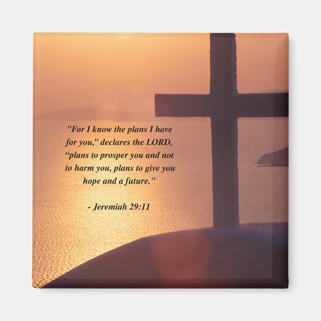 IMÁN JEREMIAH 29:11 (Frente)