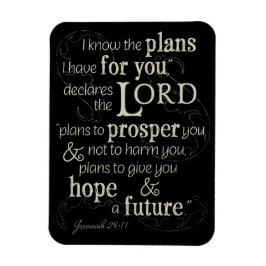 Imán Jeremías 29:11 Conozco los planes que tengo para t