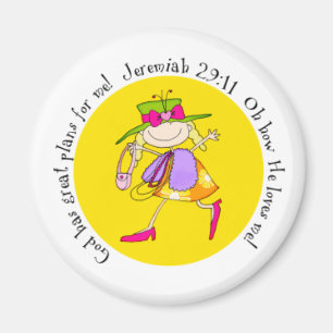 Imán Jeremías 29:11 Magnet