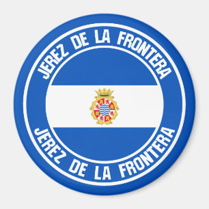 Imán Jerez de la Frontera Round Emblem