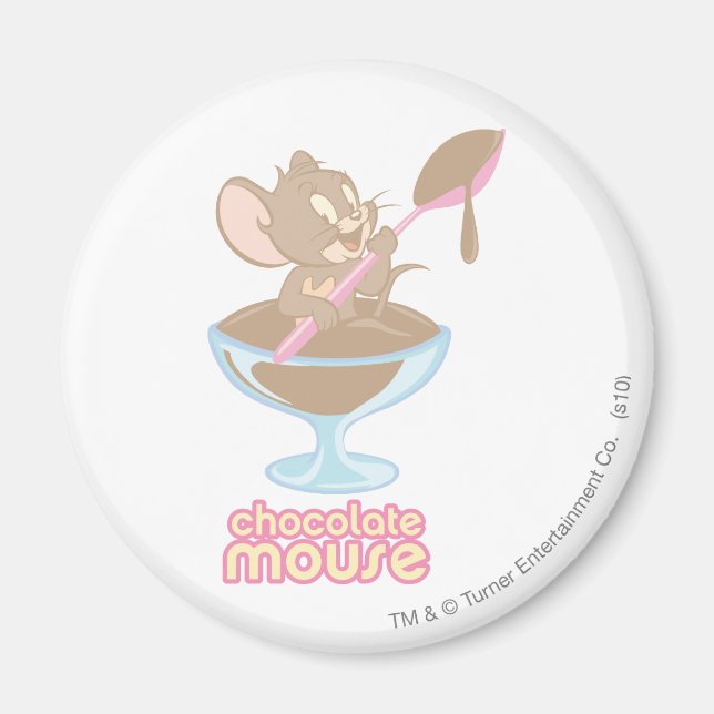 Imán Jerry Chocolate Mouse (Frente)