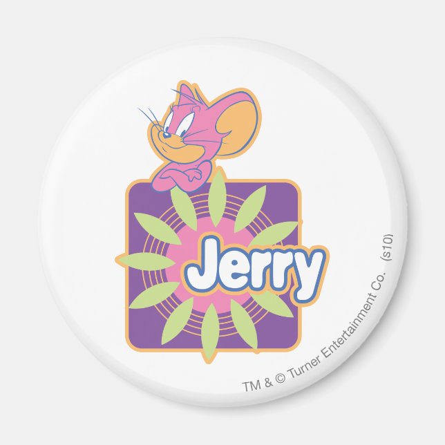 Imán Jerry Neon Mouse (Frente)