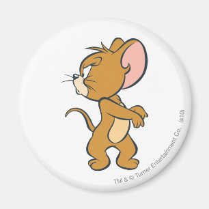 Imán Jerry que parece detrás molestado