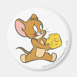 Imán Jerry tiene gusto de su queso