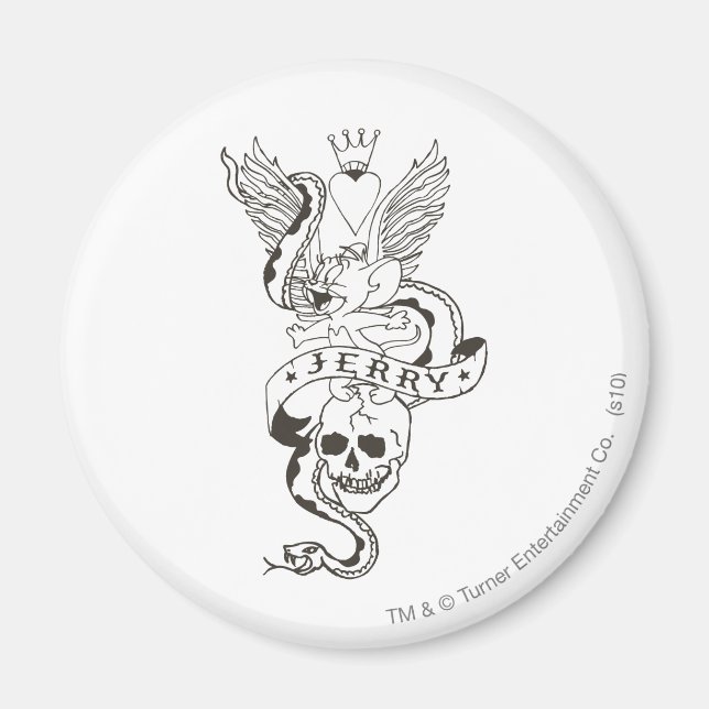 Imán Jerry Twisted Tattoo 1 (Frente)