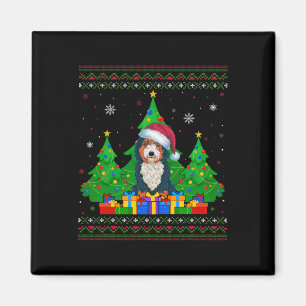 Imán Jersey Feo Árbol de Navidad Gorro de Santa Bernedo