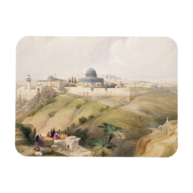 Imán Jerusalén, 9 de abril de 1839, placa 16 del Volume (Horizontal)