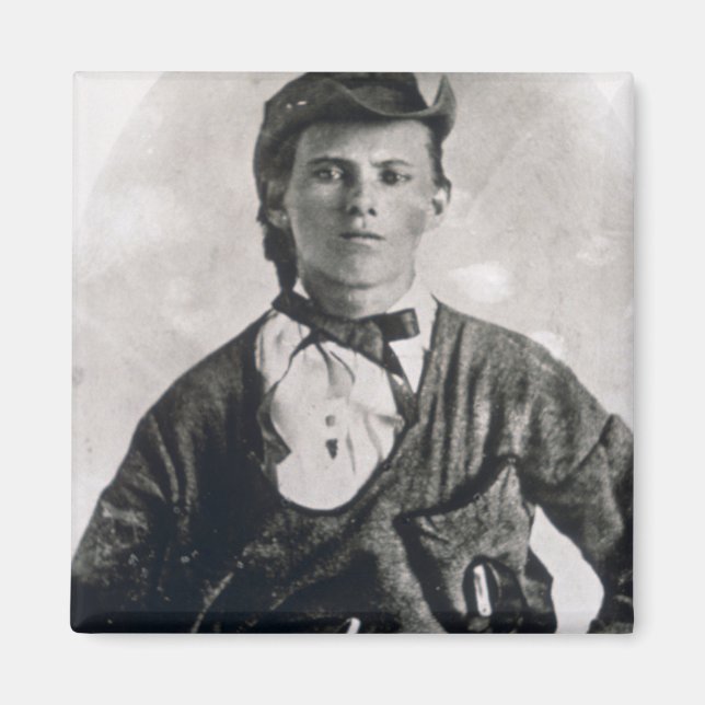 Imán Jesse Woodson James (foto de abajo) (Frente)