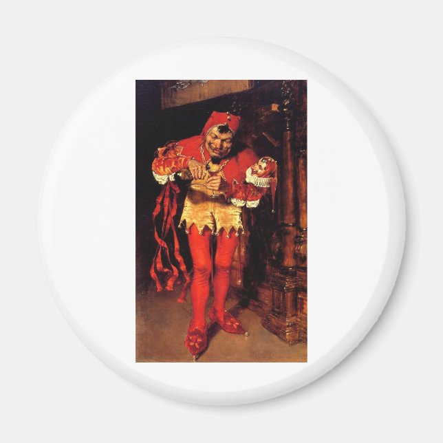 Imán jester-clip-art-2 (Frente)