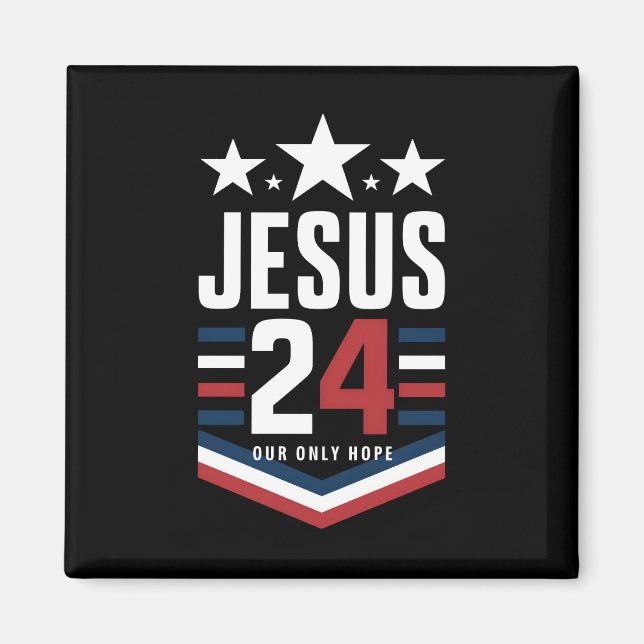 Imán Jesucristo 2024 Presidente Elección política de EE (Frente)