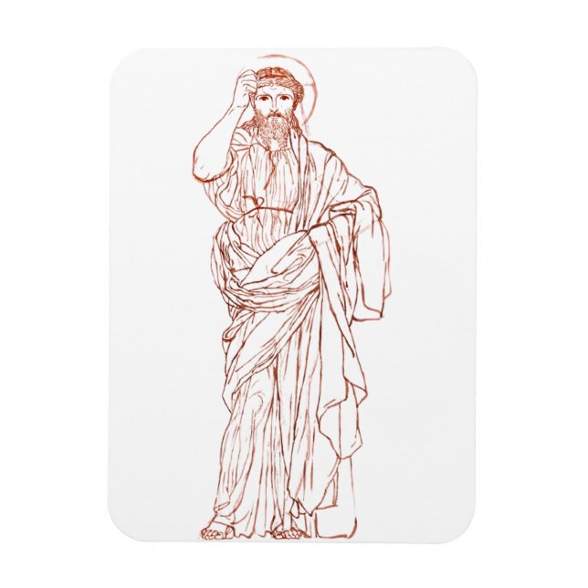 Imán Jesucristo de Nazaret Hijo de Dios (Vertical)