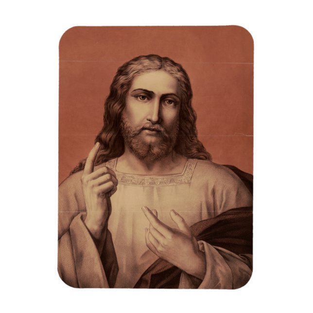Imán Jesucristo el Maestro  (Vertical)