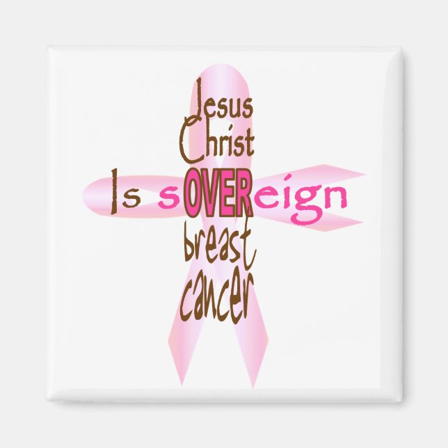 Imán Jesucristo es soberano sobre el cáncer de mama (Frente)