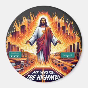 Imán Jesucristo mi camino o el camino al infierno el ar