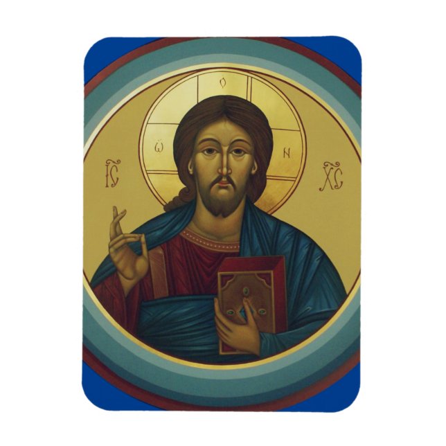 Imán Jesucristo Pantocrátor  (Vertical)