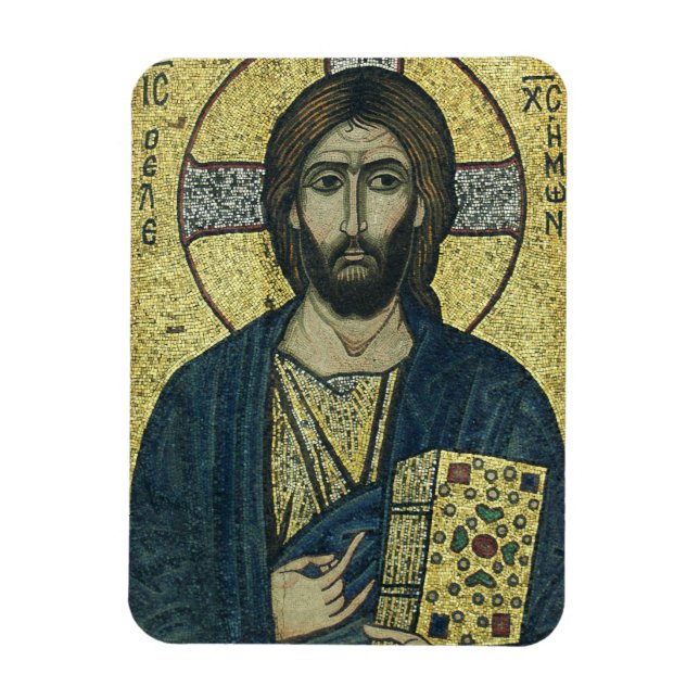 Imán Jesucristo Pantocrátor (Vertical)