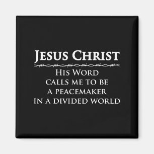 Imán Jesucristo, su palabra me llama a ser un pacificad