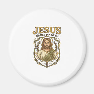 Imán Jesus Alfiler de Esmalte Estilo Jesus Alfiler de E