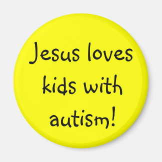 Imán ¡Jesús ama a los niños con autismo!