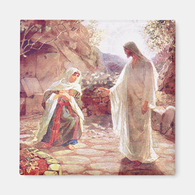 Imán Jesús Aparece A María Magdalena (Frente)