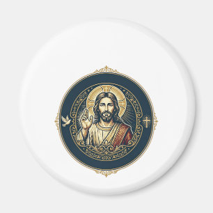 Imán Jesús Artista Digital Camiseta de Arte para iPad I